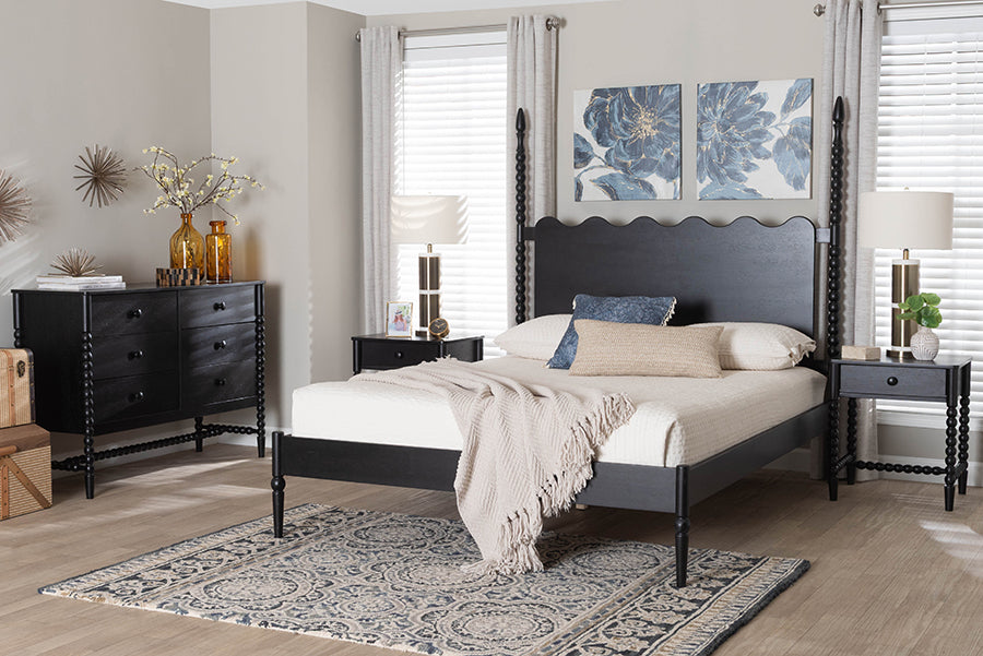 Brantley Spindle 4-Piece Bedroom Set