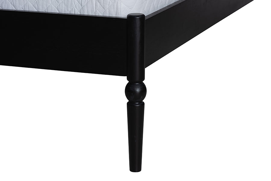 Brantley Spindle 4-Piece Bedroom Set 1-Drawer Nightstand
