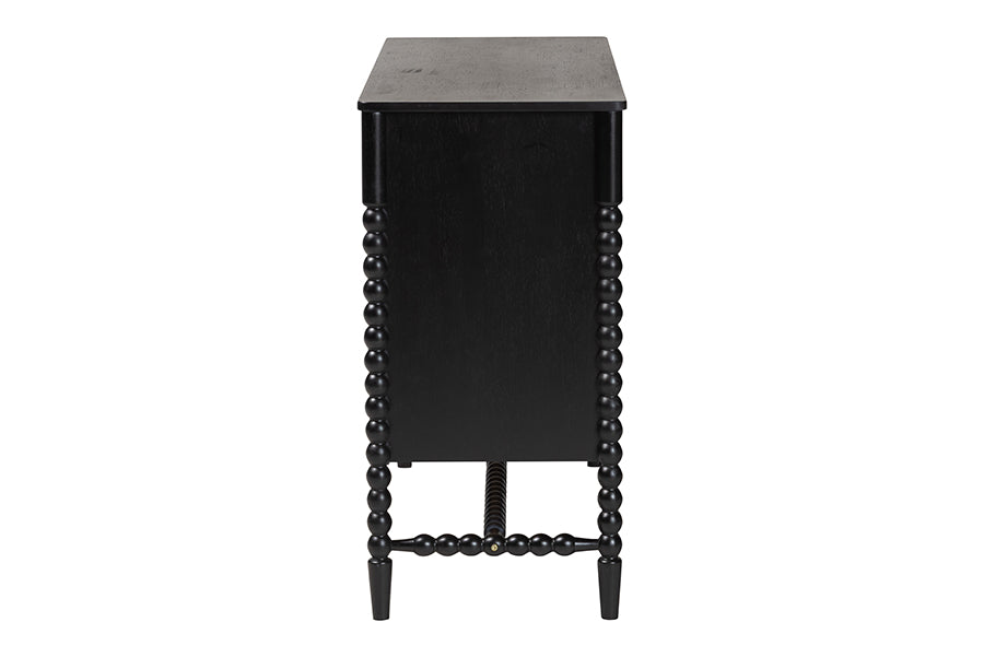Brantley Spindle Dresser 6-Drawer Horizontal Storage Cabinet