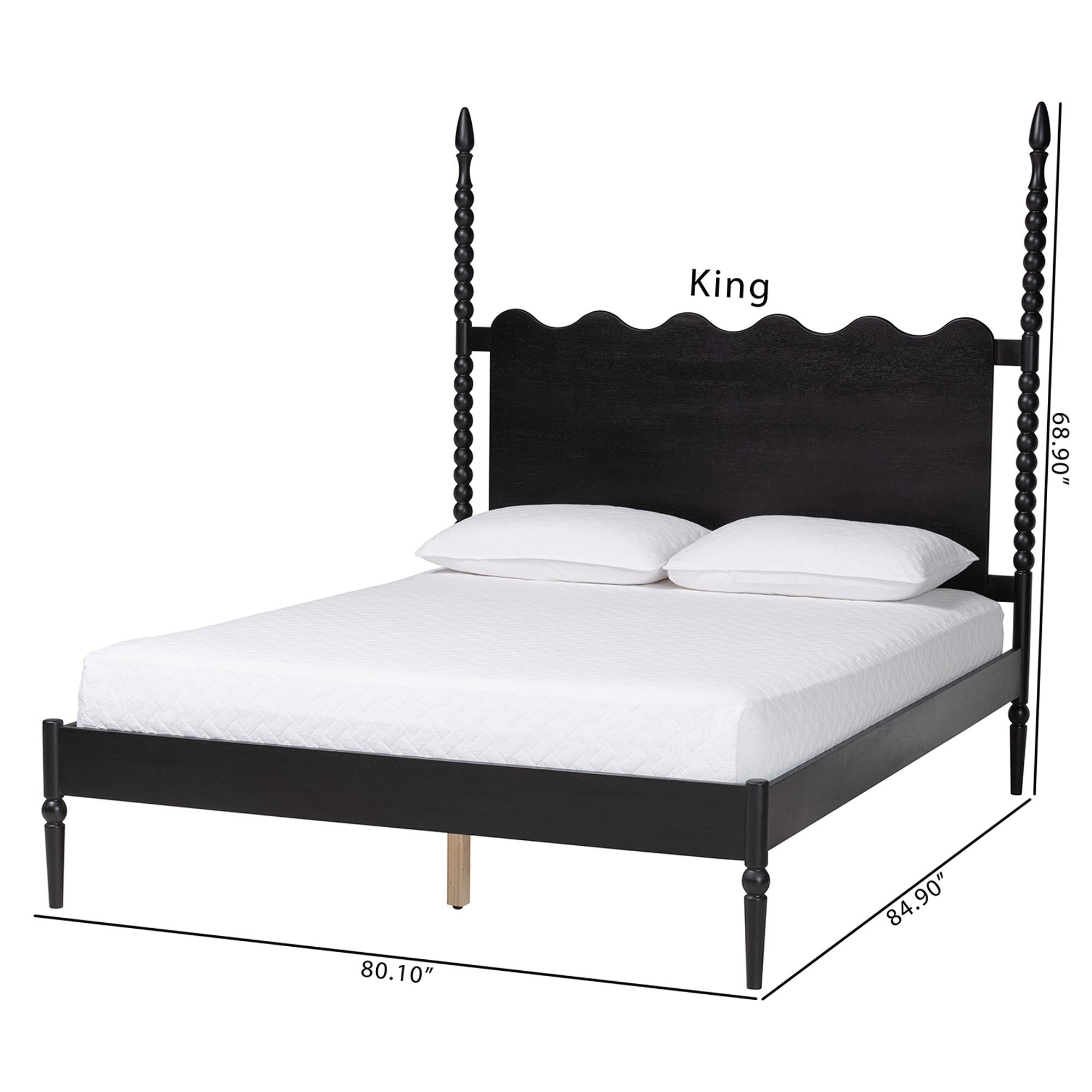 Brantley Spindle Platform Bed