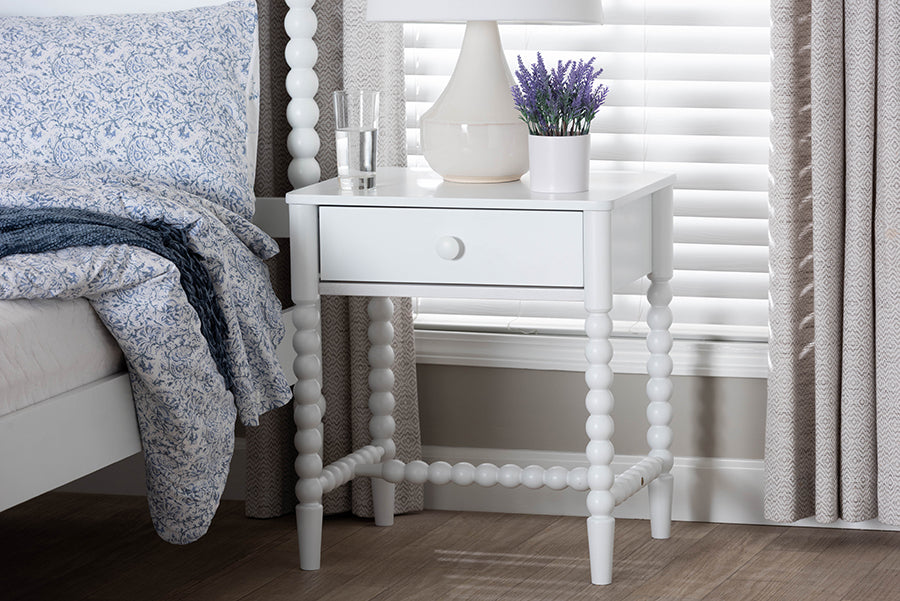 Brantley Spindle 1-Drawer Nightstand