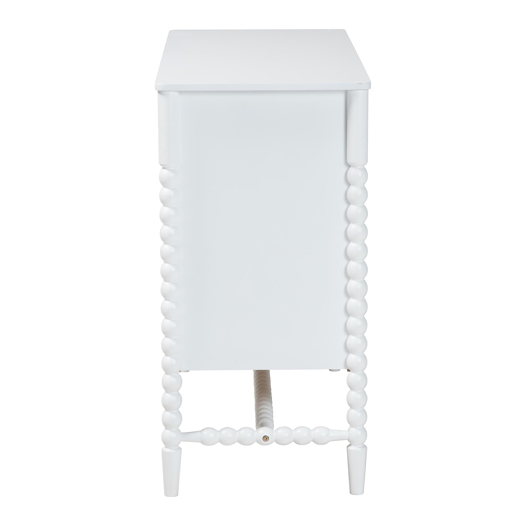 Brantley Spindle Dresser 6-Drawer Horizontal Storage Cabinet