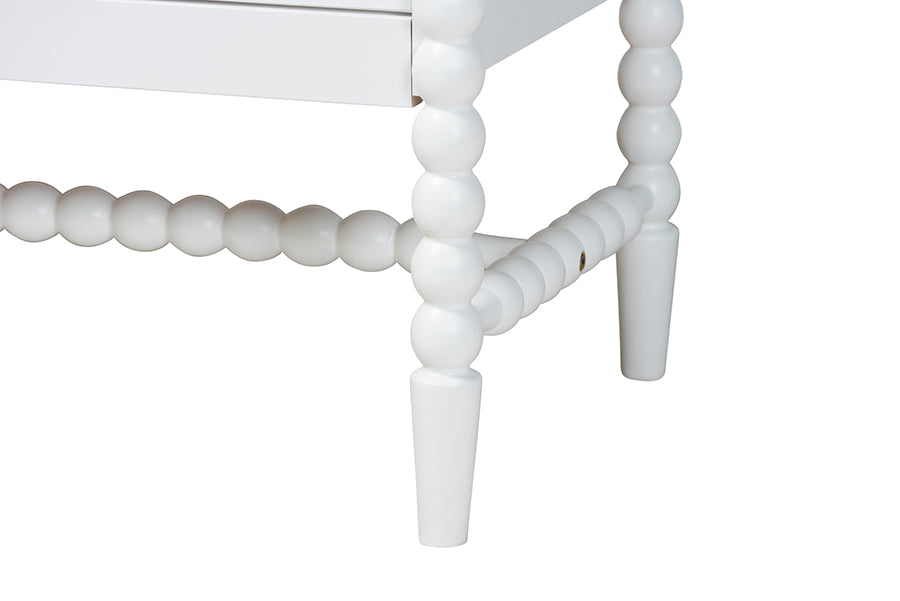 Brantley Spindle Dresser 6-Drawer Horizontal Storage Cabinet