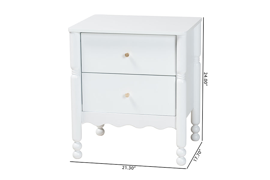 Hoffman 2-Drawer Nightstand