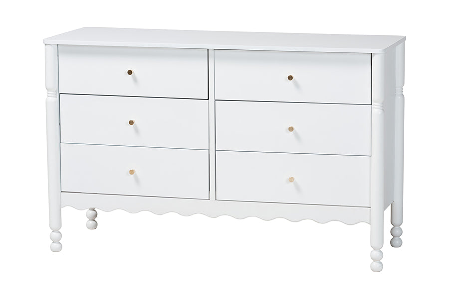 Hoffman Dresser 6-Drawer Horizontal Storage Cabinet