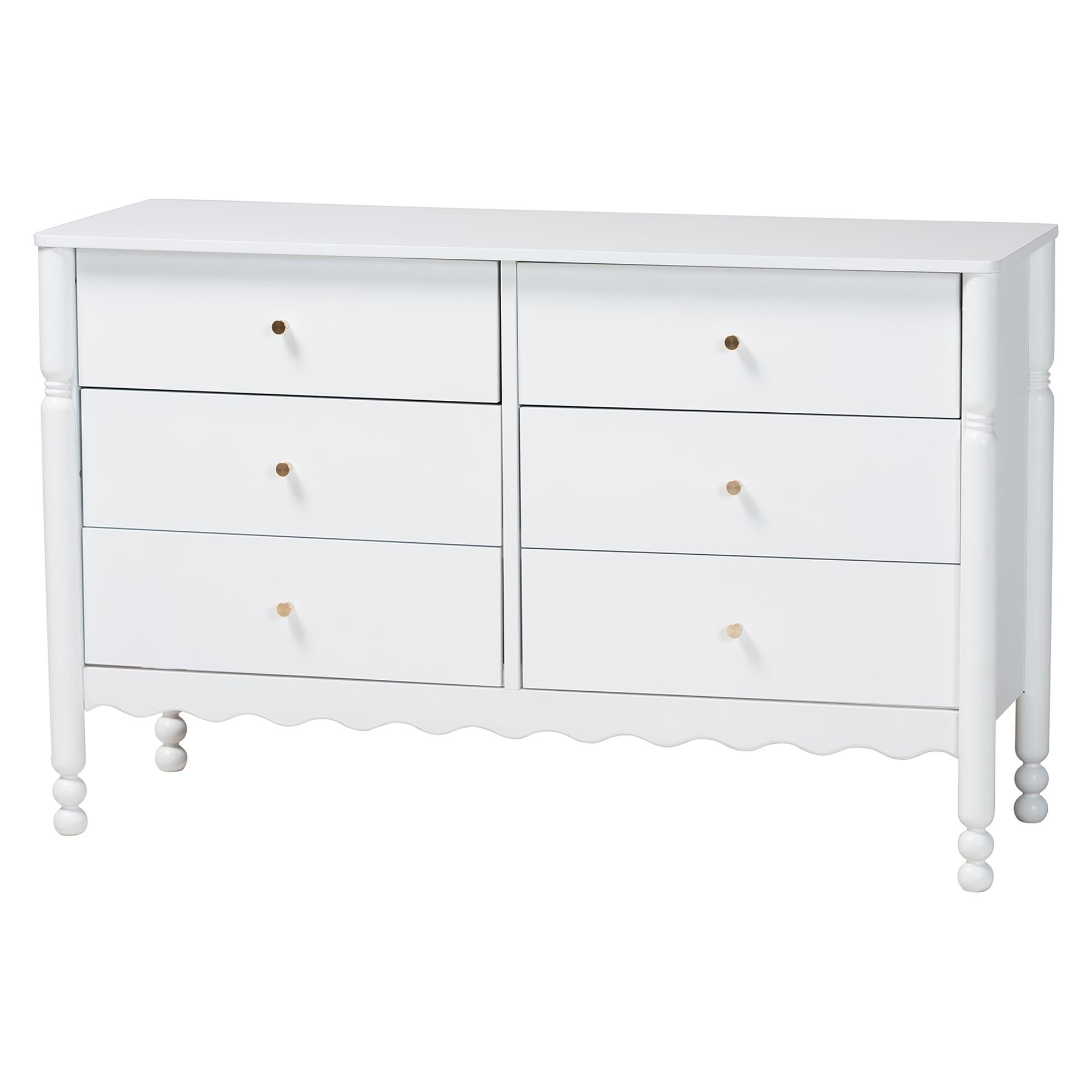 Hoffman Dresser 6-Drawer Horizontal Storage Cabinet