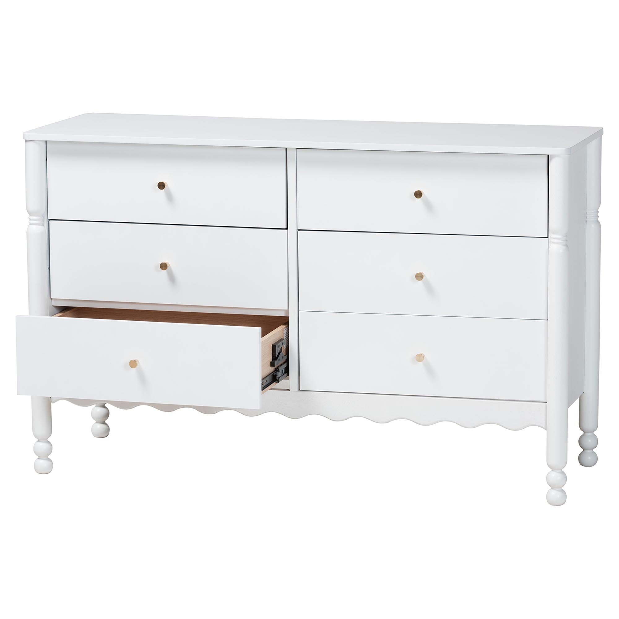Hoffman Dresser 6-Drawer Horizontal Storage Cabinet