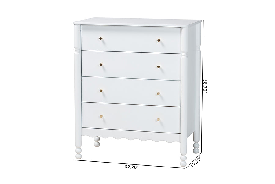 Hoffman Chest 4-Drawer Vertical Storage Cabinet