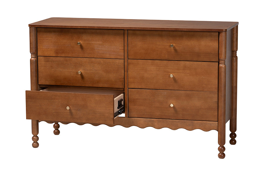 Hoffman Dresser 6-Drawer Horizontal Storage Cabinet