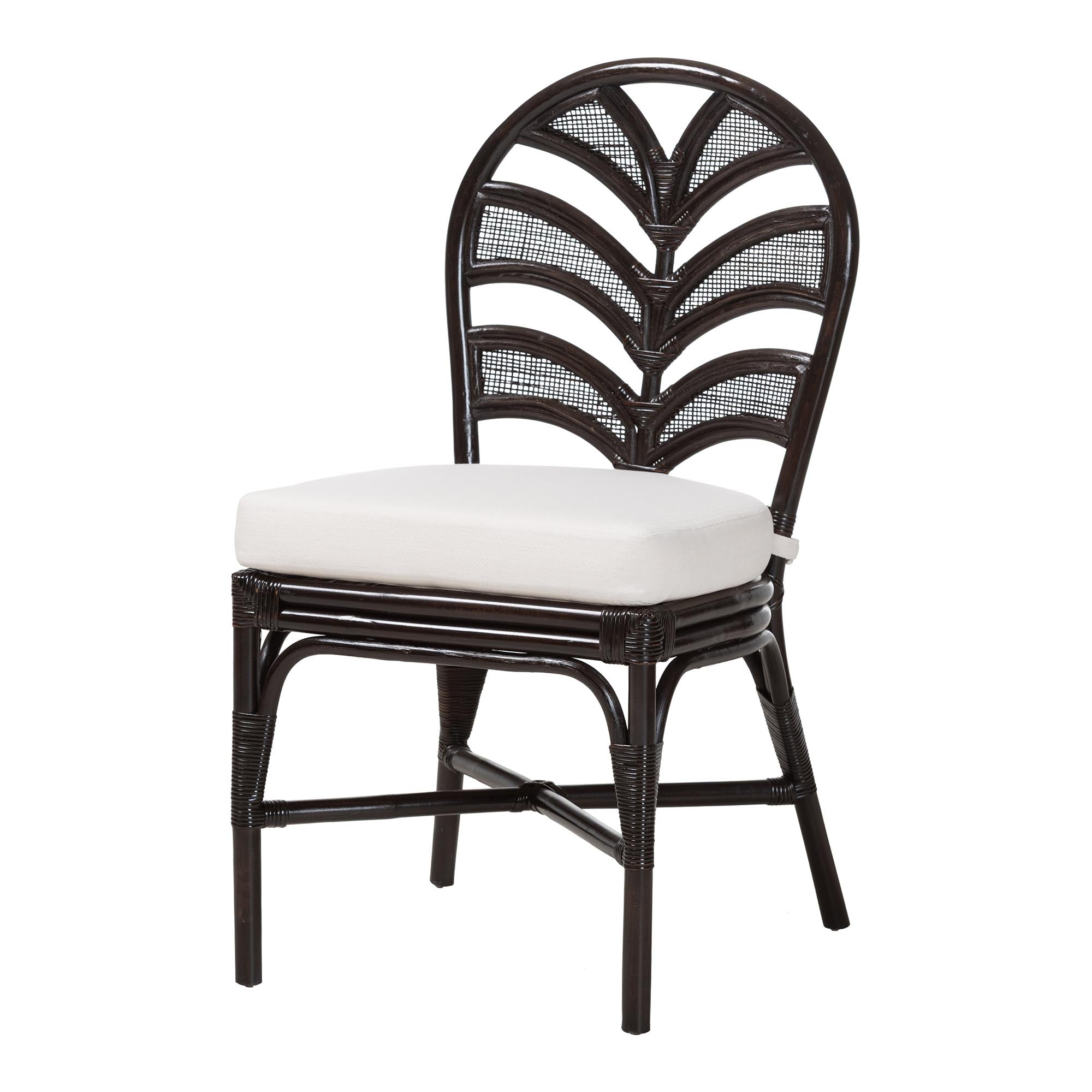 Bali & Pari Niven Rattan Dining Chair