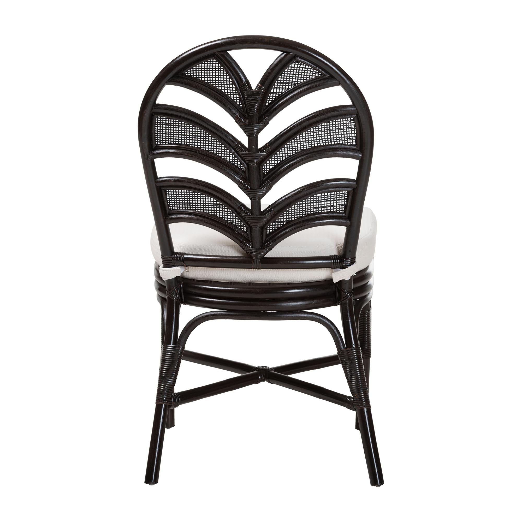 Bali & Pari Niven Rattan Dining Chair