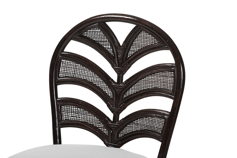 Bali & Pari Niven Rattan Dining Chair