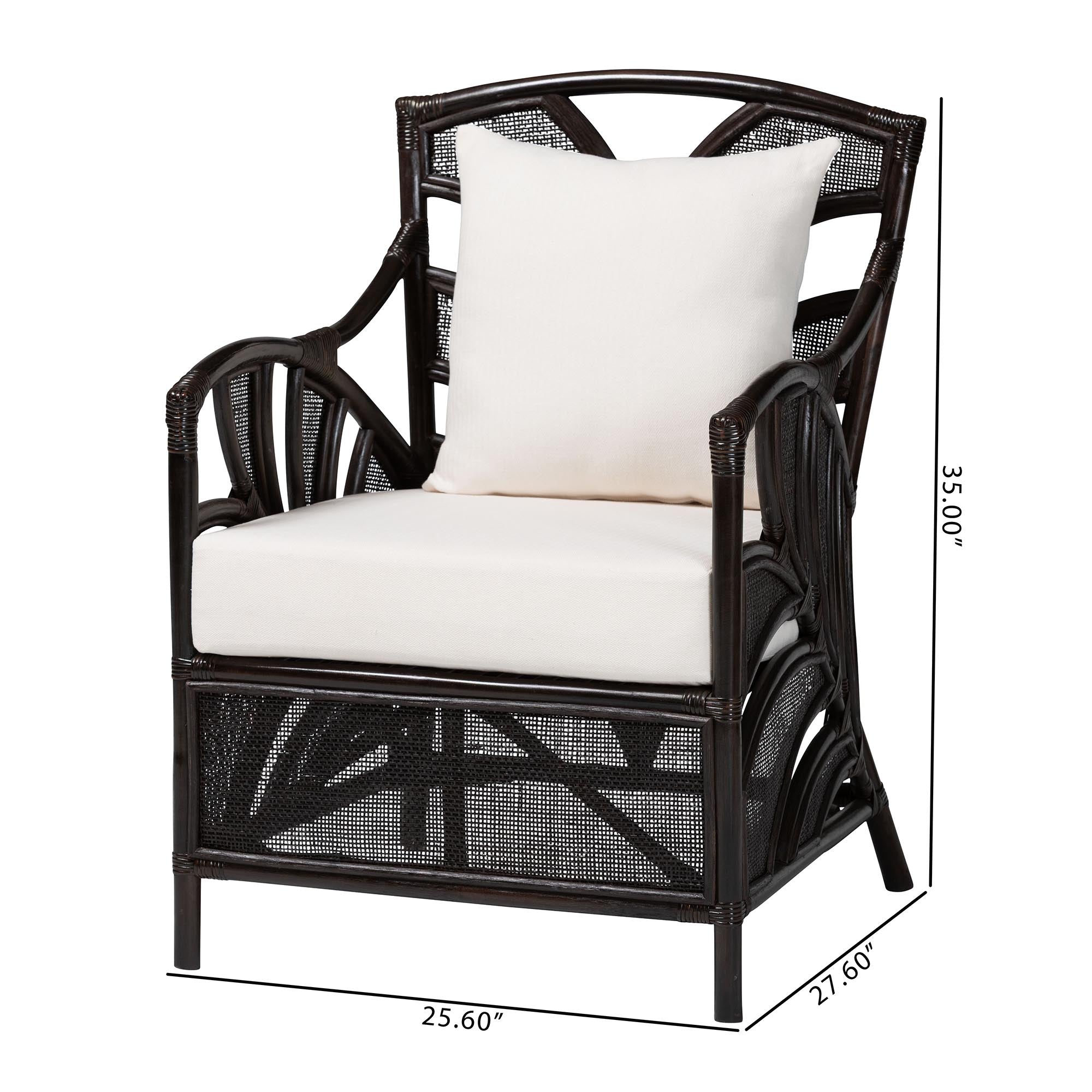 Bali & Pari Paden Rattan Armchair