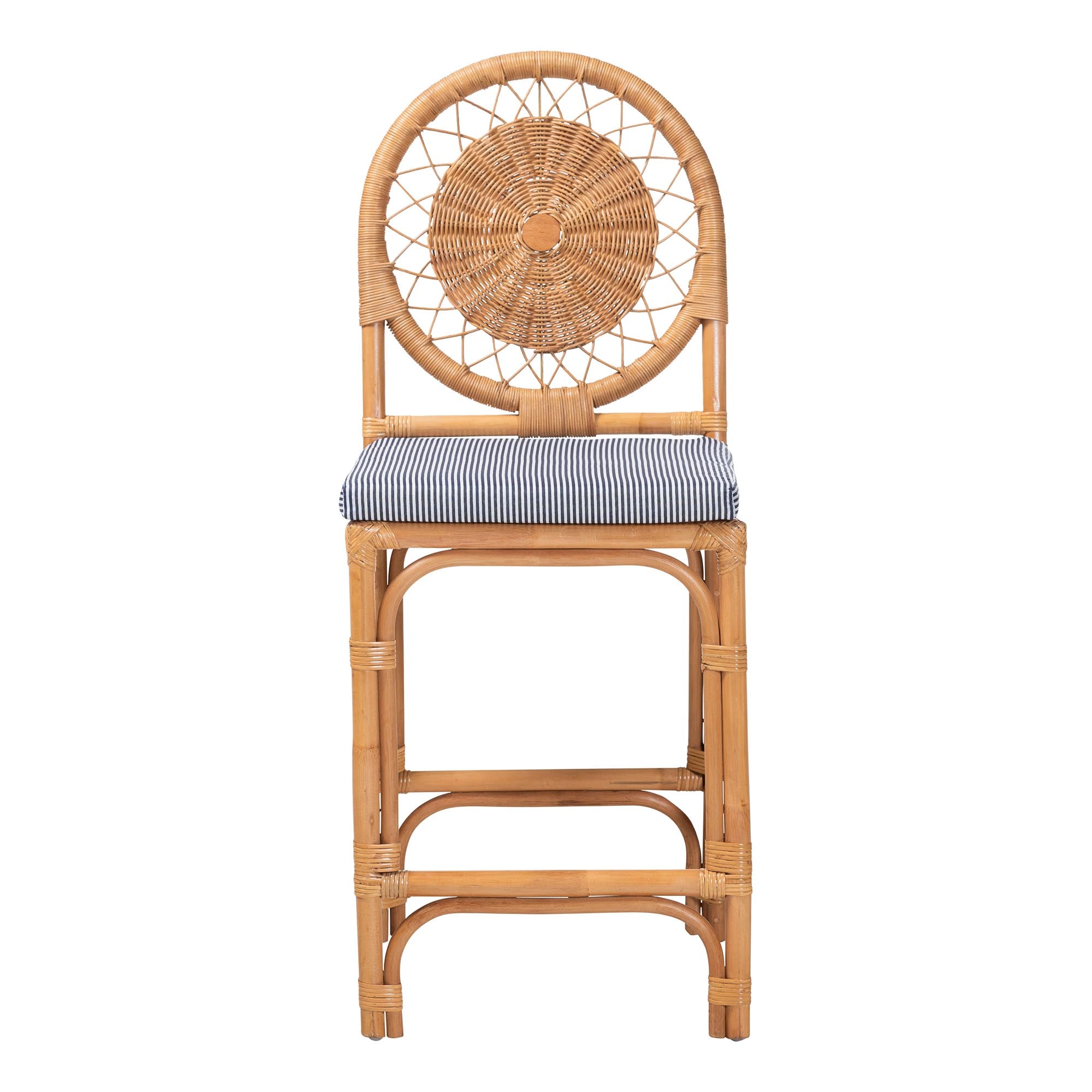 Bali & Pari Oberon Rattan Counter Stool
