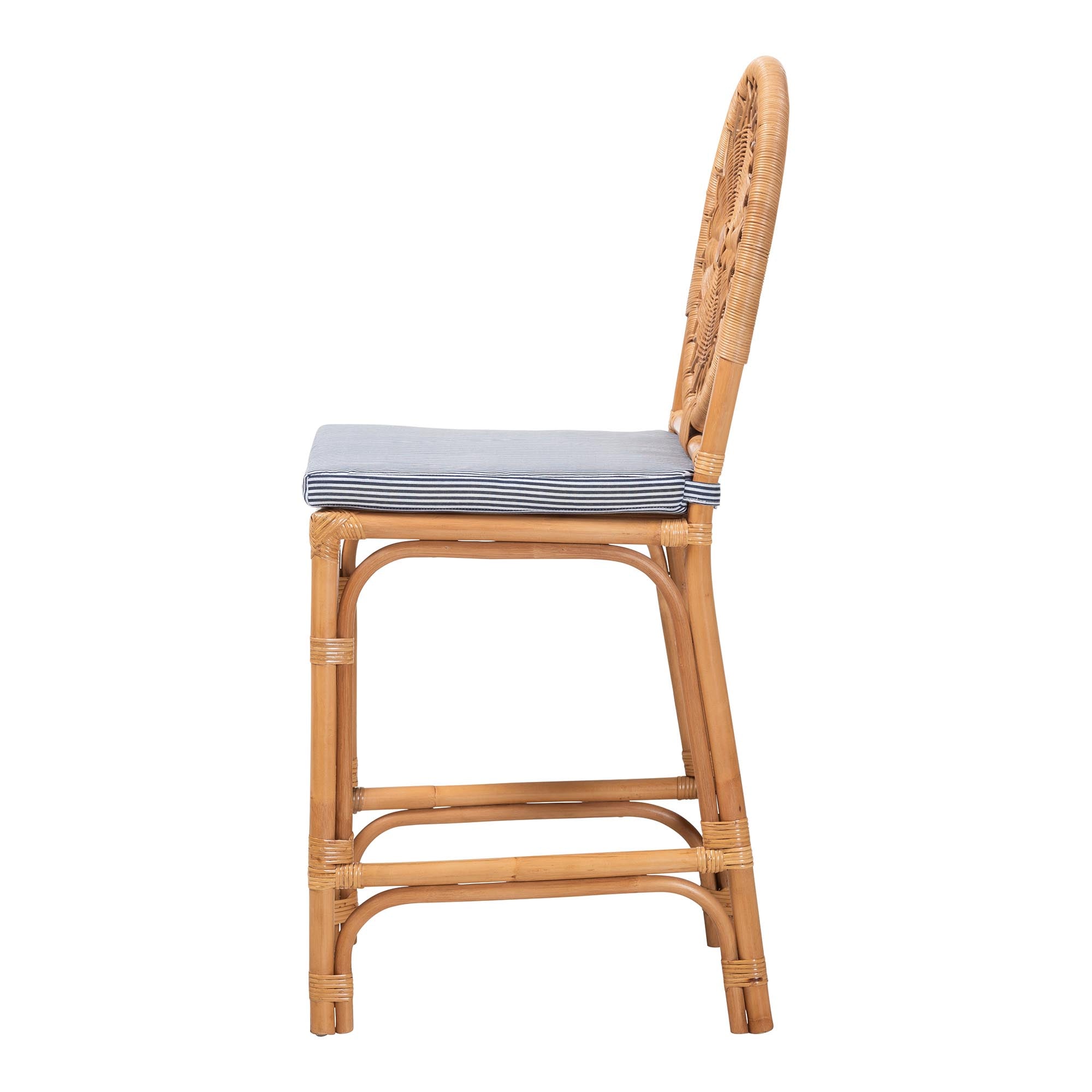 Bali & Pari Oberon Rattan Counter Stool