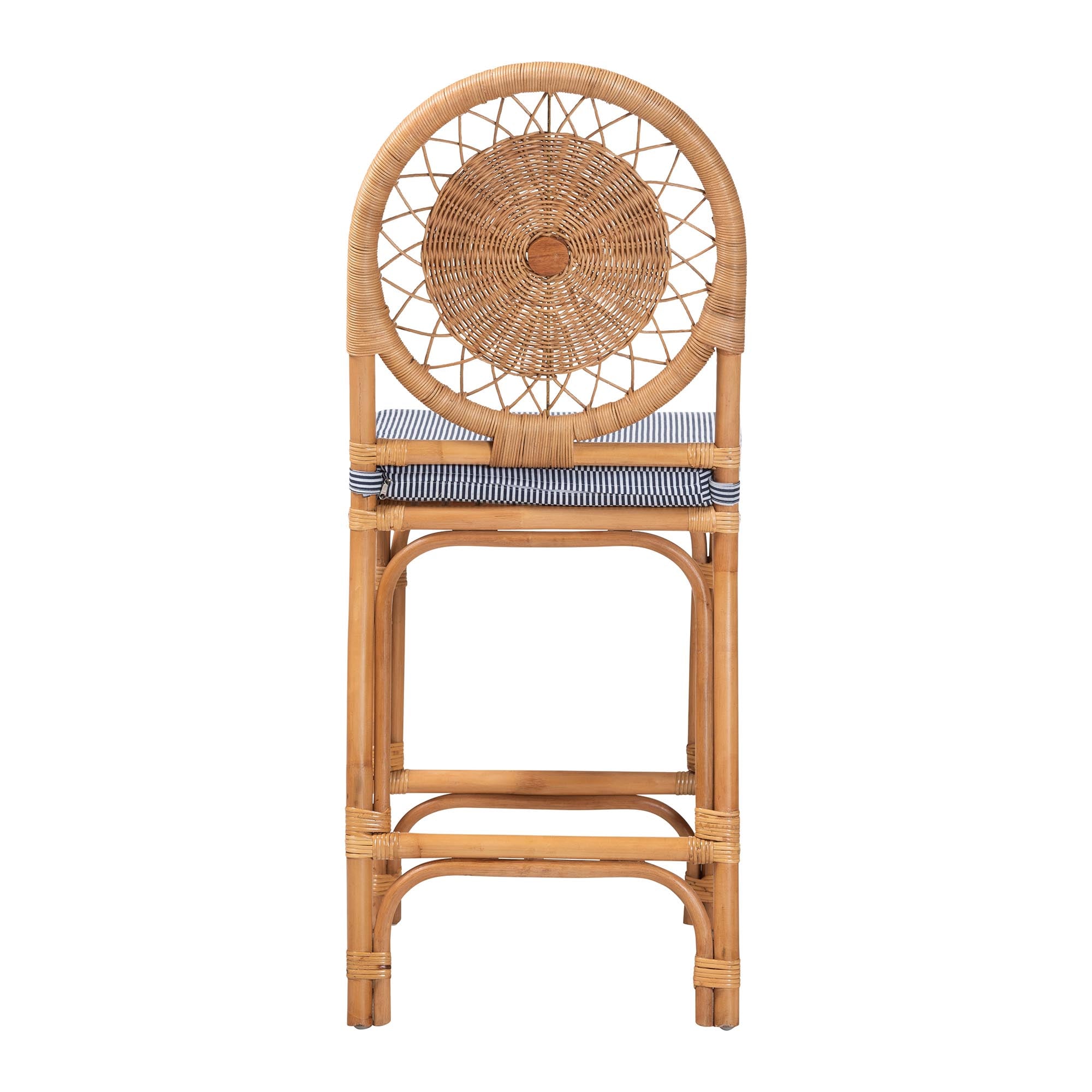 Bali & Pari Oberon Rattan Counter Stool
