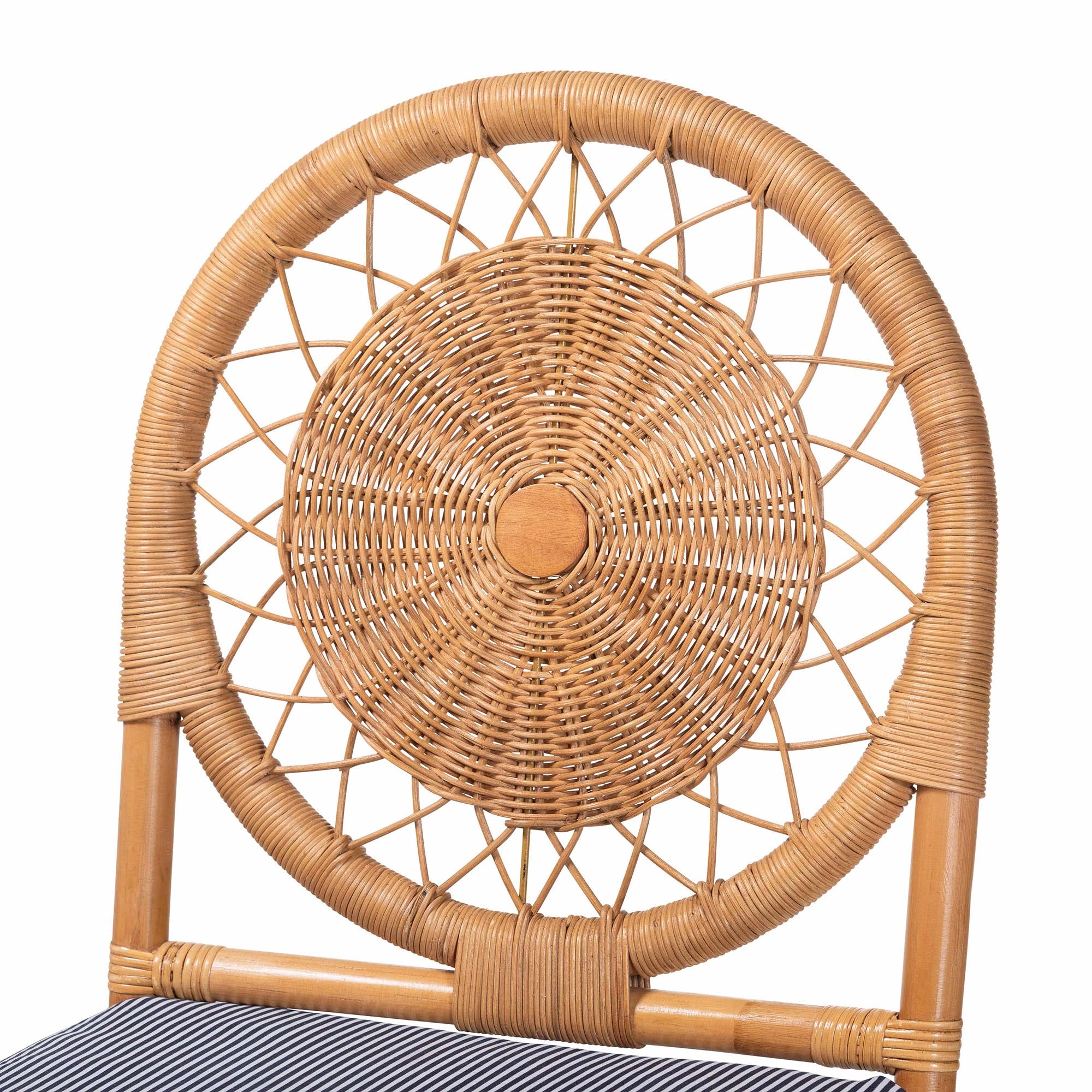 Bali & Pari Oberon Rattan Counter Stool
