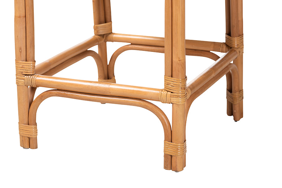 Bali & Pari Oberon Rattan Counter Stool