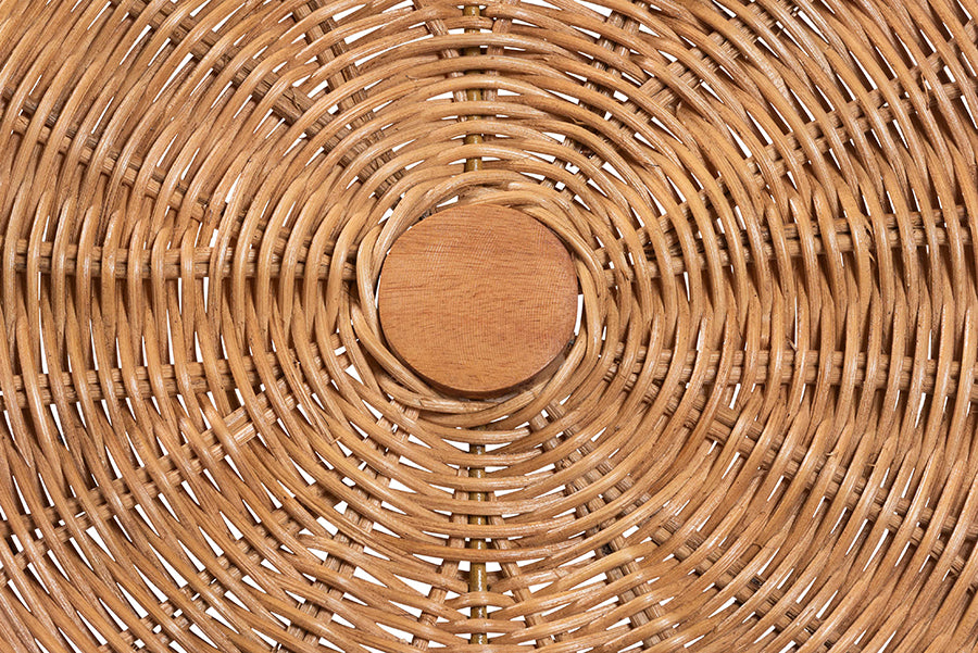 Bali & Pari Oberon Rattan Counter Stool