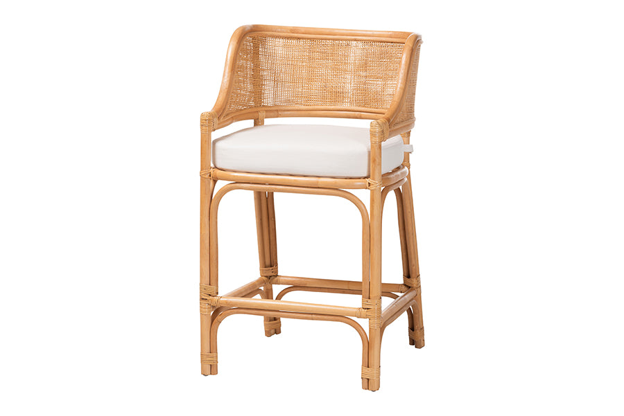 Bali & Pari Ottis Rattan Counter Stool
