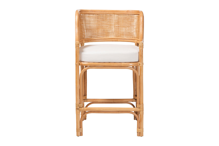 Bali & Pari Ottis Rattan Counter Stool