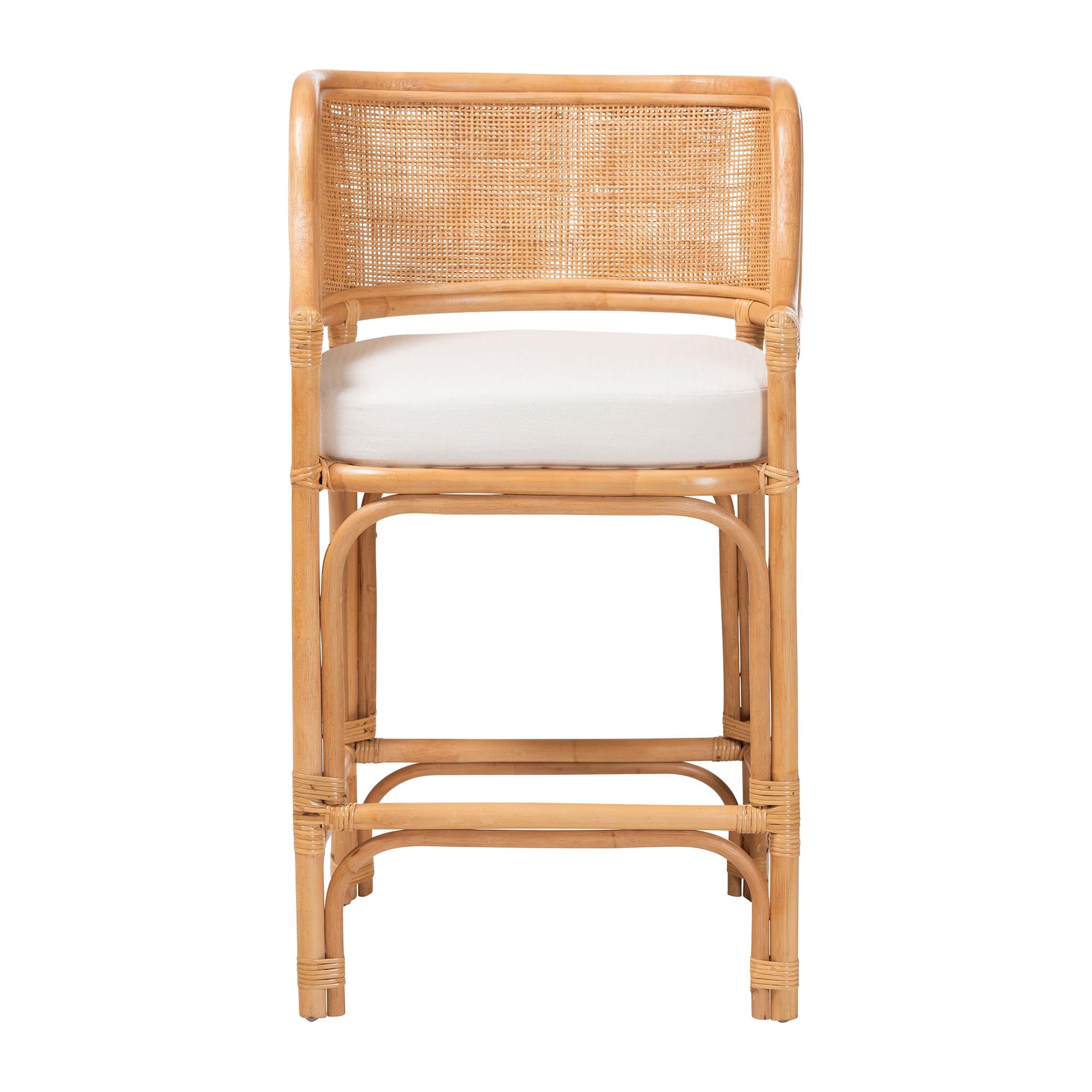 Bali & Pari Ottis Rattan Counter Stool
