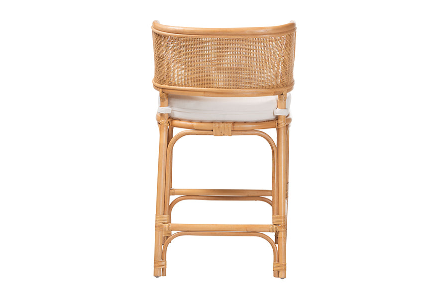 Bali & Pari Ottis Rattan Counter Stool