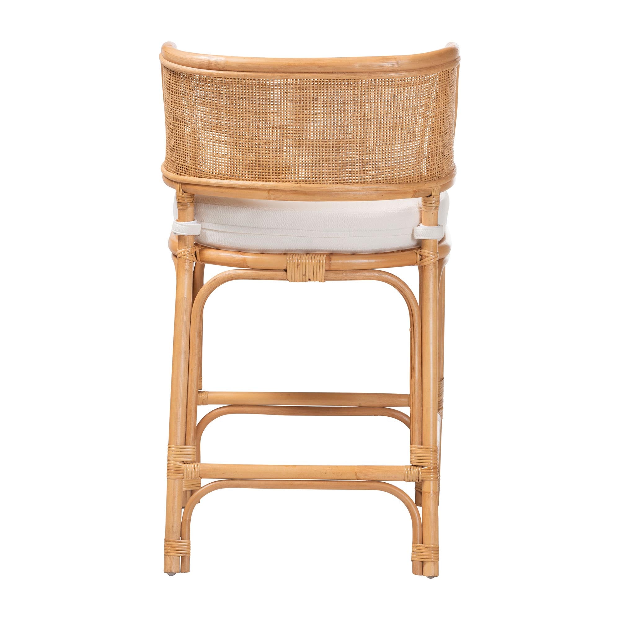 Bali & Pari Ottis Rattan Counter Stool