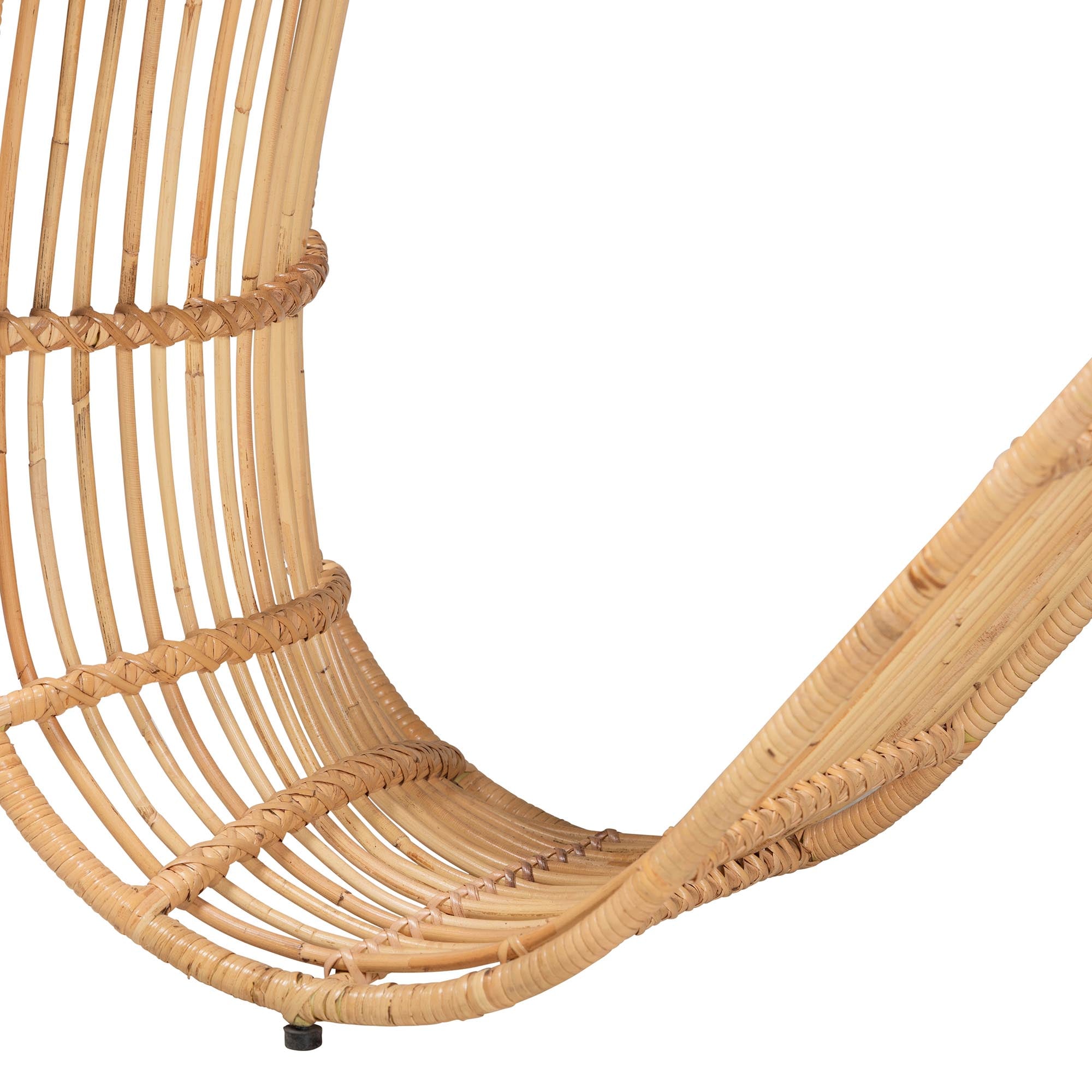 Bali & Pari Araceli Rattan S-Curve Console Table