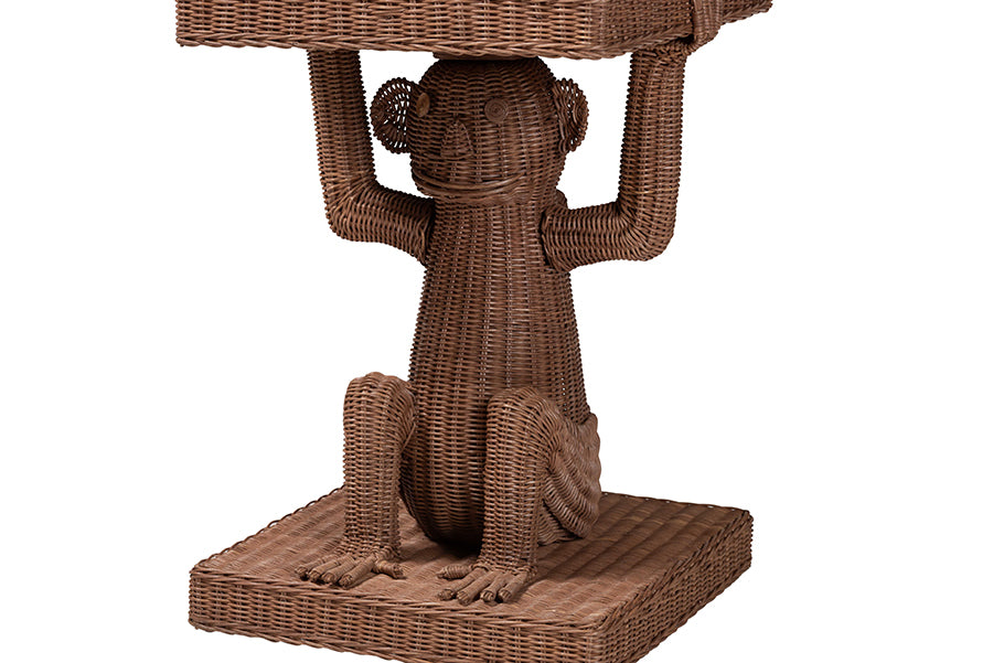 Bali & Pari Miyoco Monkey End Table