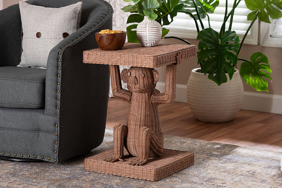Bali & Pari Miyoco Monkey End Table