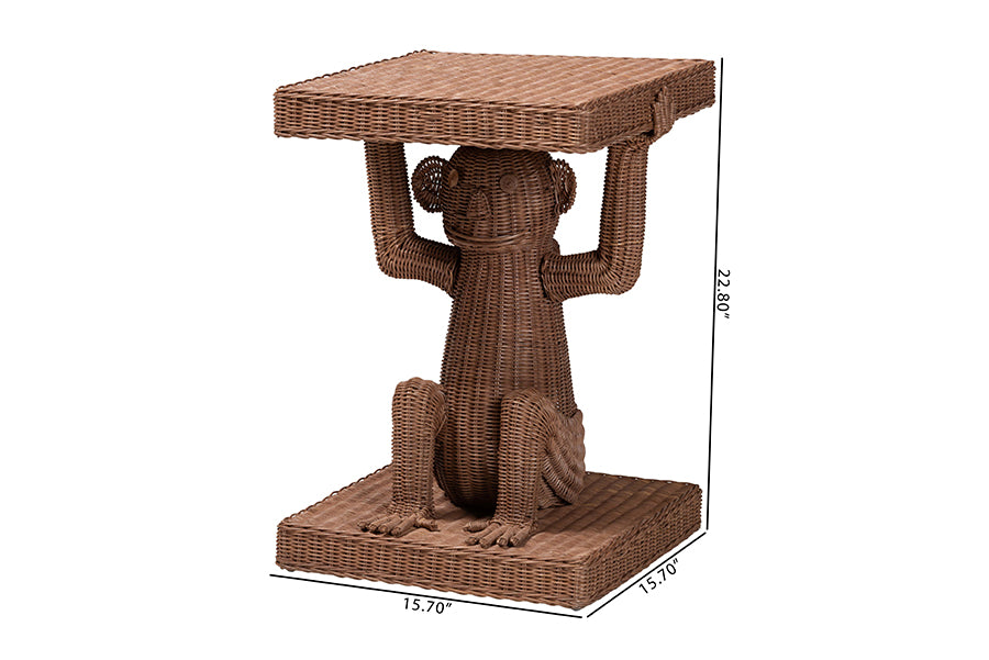 Bali & Pari Miyoco Monkey End Table