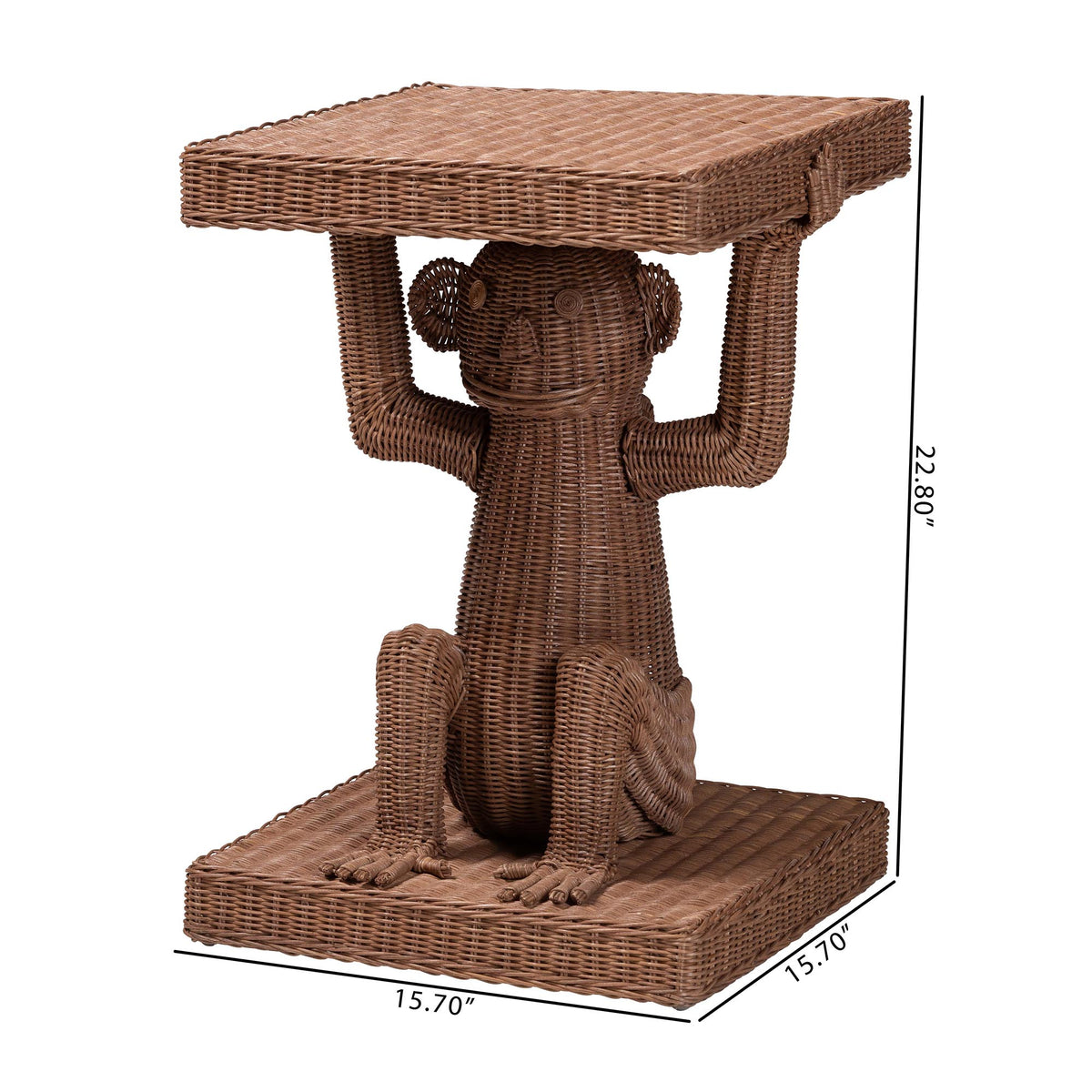 Bali & Pari Miyoco Monkey End Table