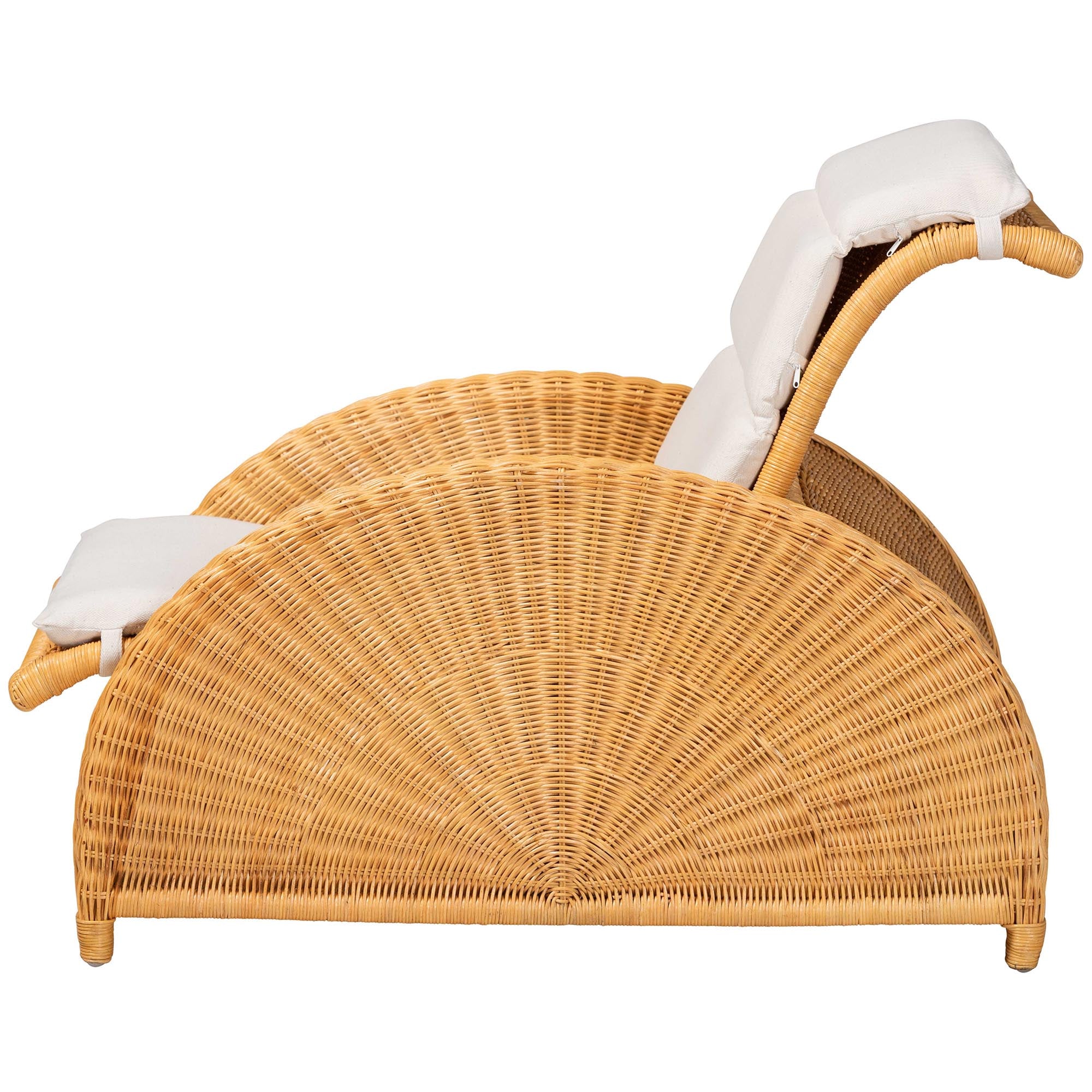 Bali & Pari Aries Rattan Chaise Lounge Chair