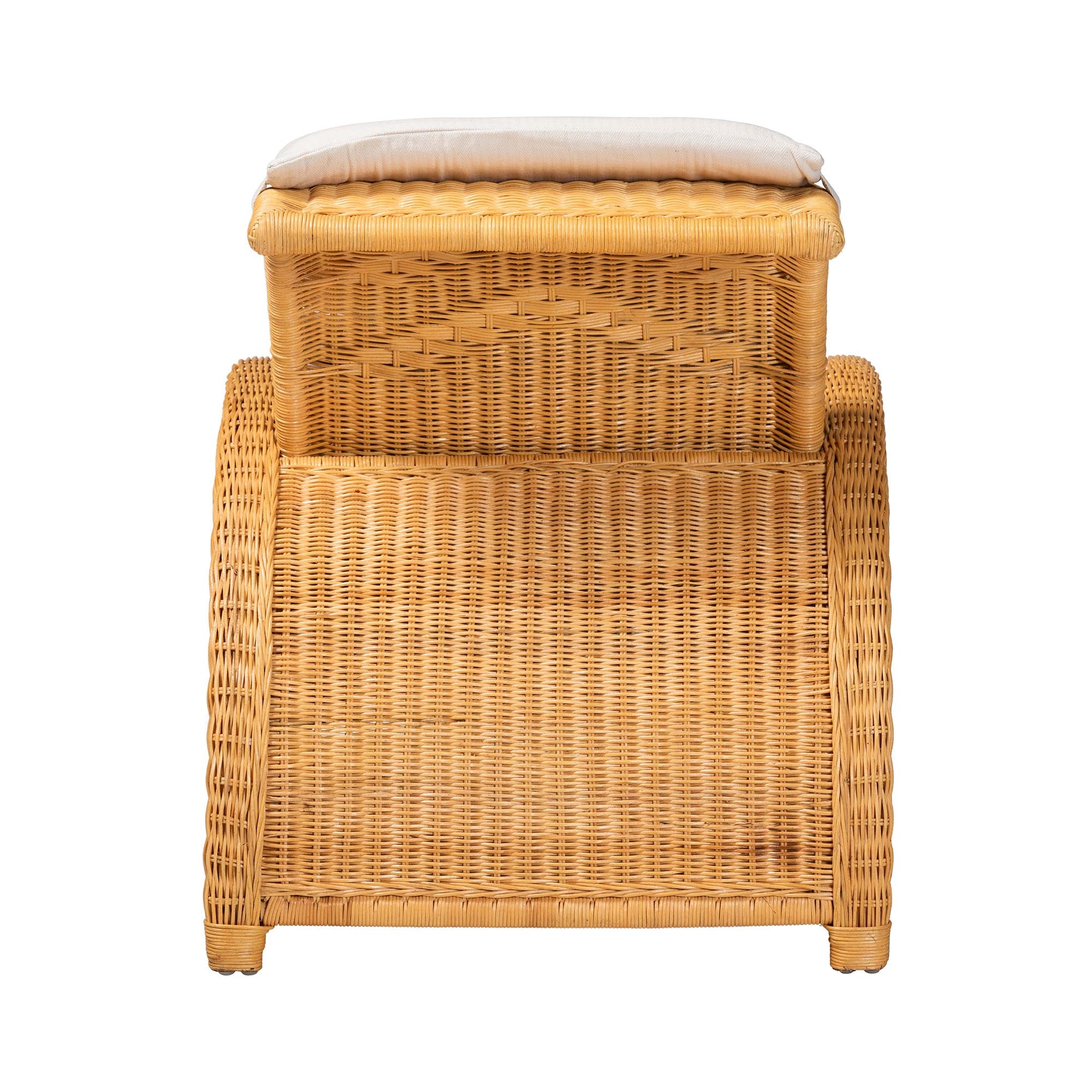 Bali & Pari Aries Rattan Chaise Lounge Chair
