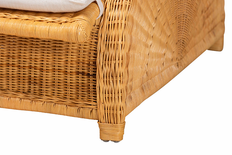 Bali & Pari Aries Rattan Chaise Lounge Chair