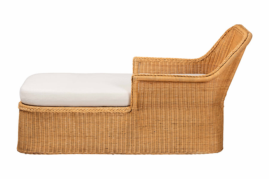 Bali & Pari Cesar Rattan Chaise Lounge Chair