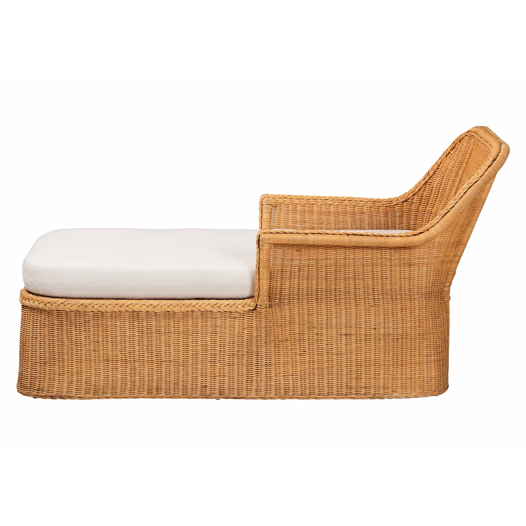 Bali & Pari Cesar Rattan Chaise Lounge Chair