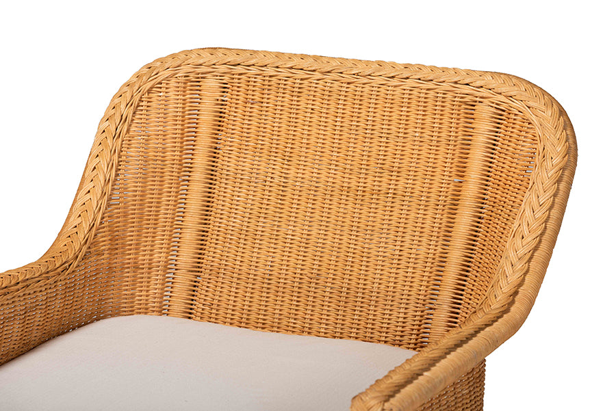 Bali & Pari Cesar Rattan Chaise Lounge Chair