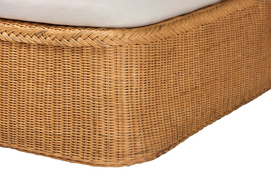 Bali & Pari Cesar Rattan Chaise Lounge Chair