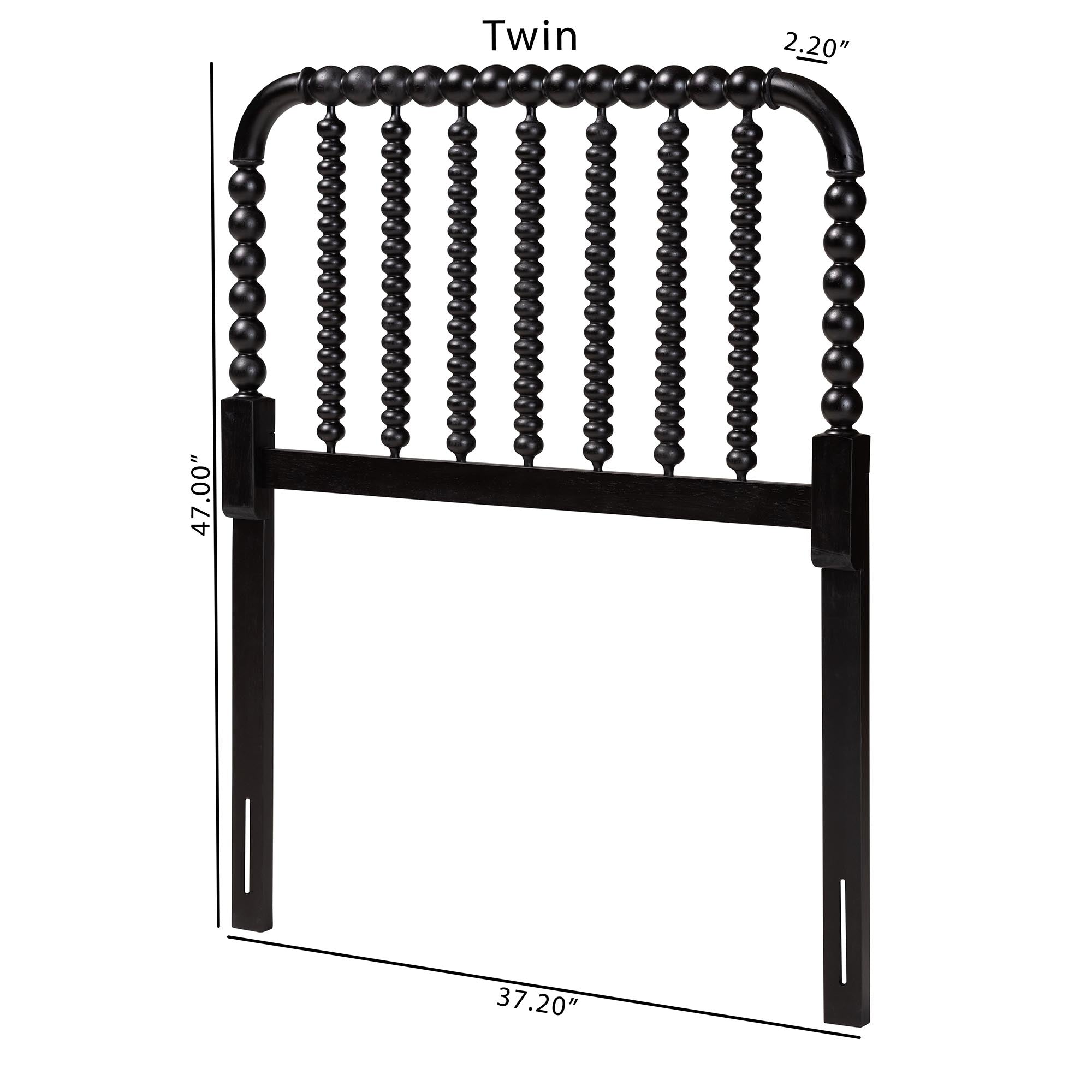 Finley Turned Bobbin Headboard