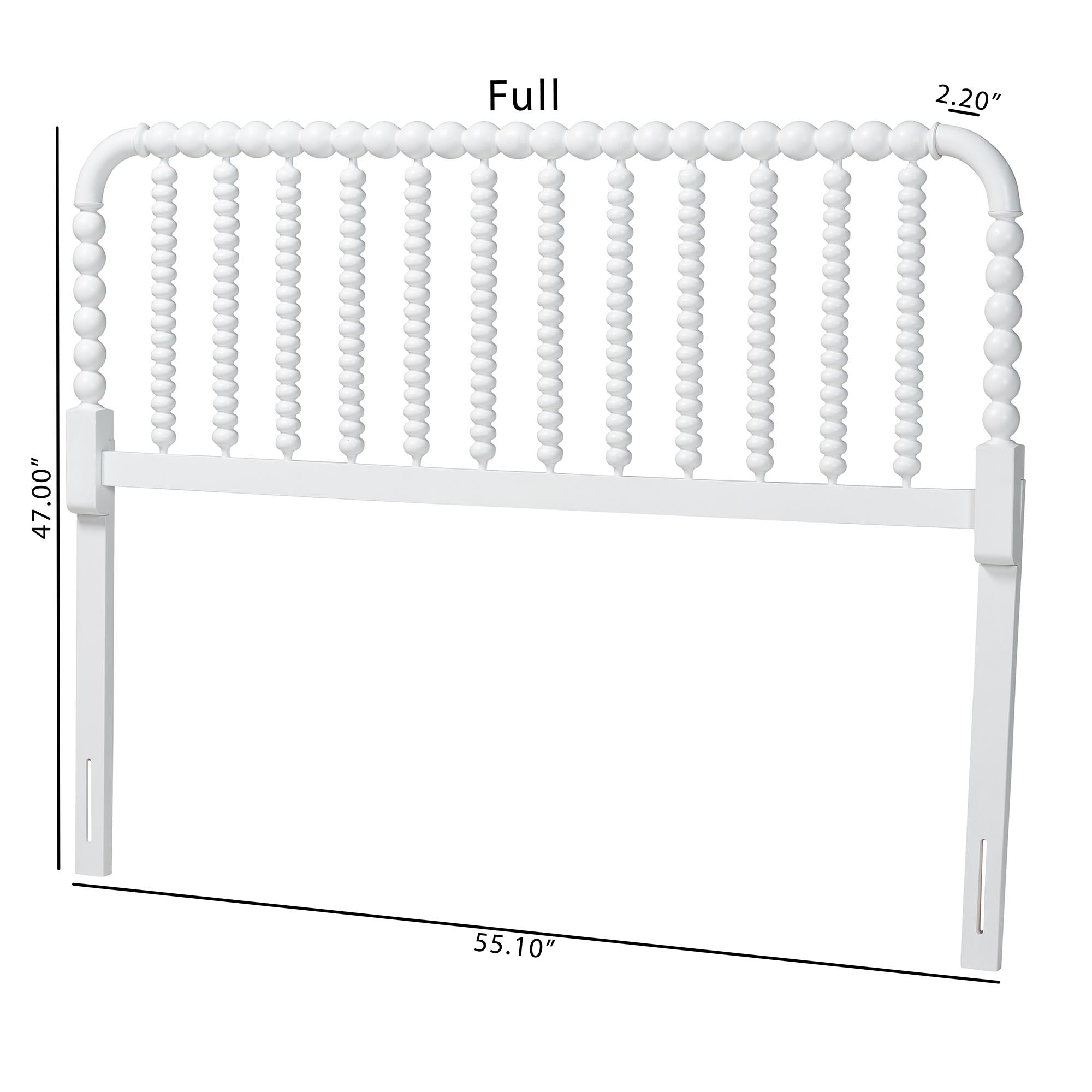 Finley Turned Bobbin Headboard