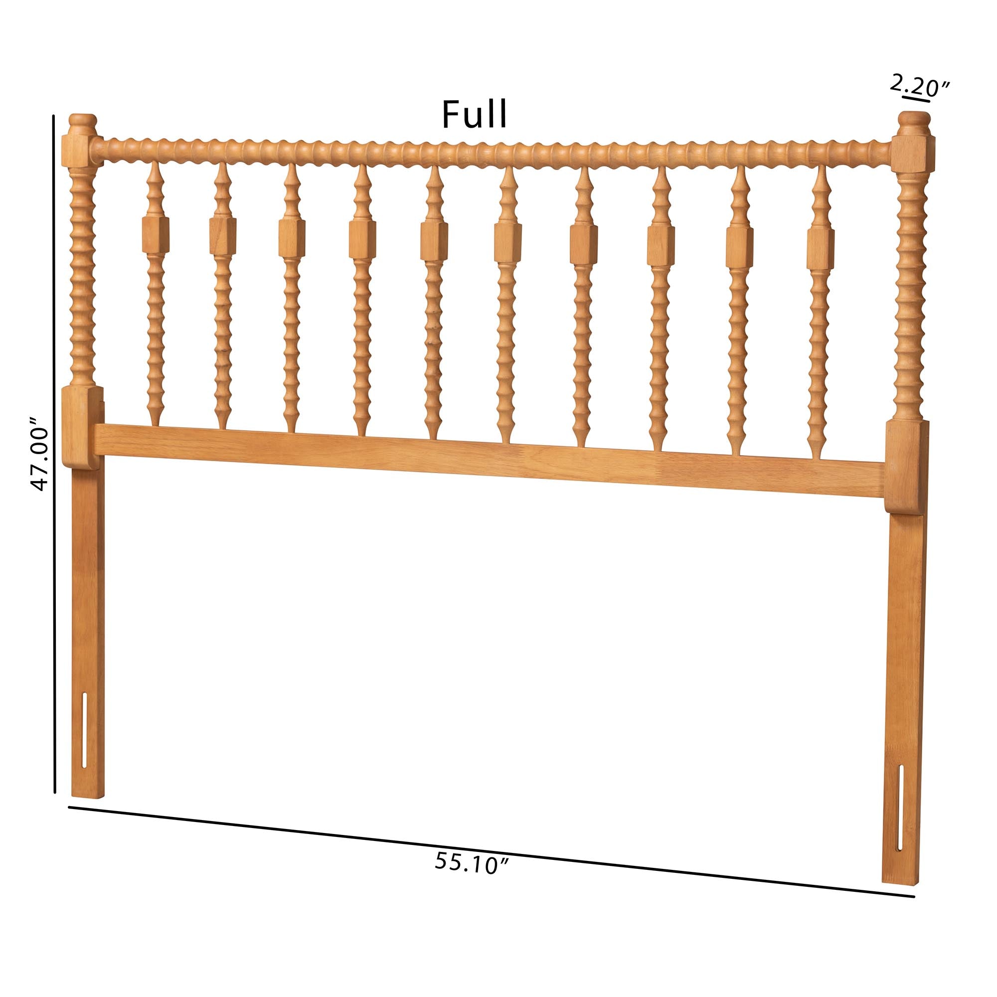 Juliette Turned Spindle Headboard