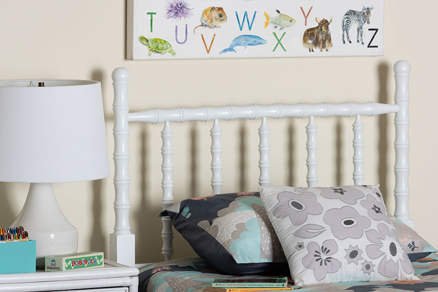 Edaline Bamboo Motif Headboard