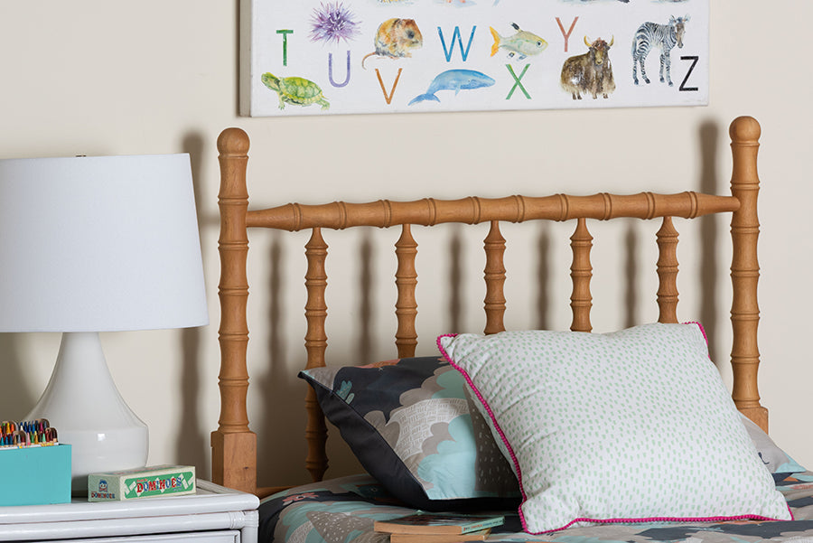 Edaline Bamboo Motif Headboard