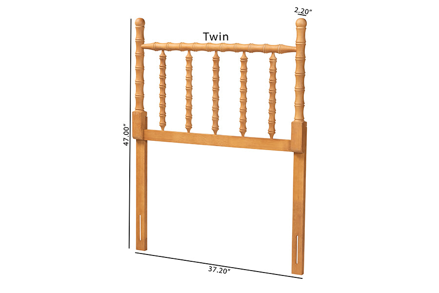 Edaline Bamboo Motif Headboard