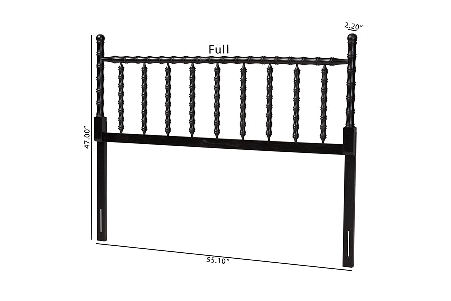 Edaline Bamboo Motif Headboard