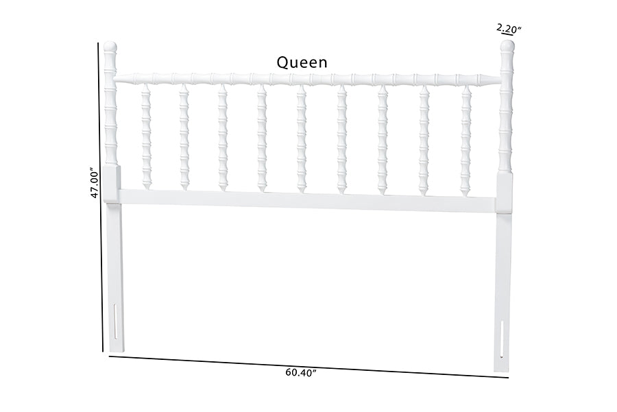 Edaline Bamboo Motif Headboard
