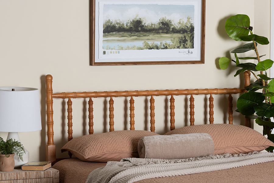 Edaline Bamboo Motif Headboard