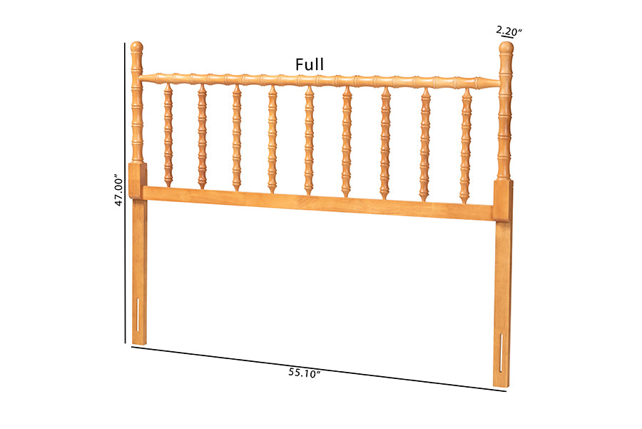 Edaline Bamboo Motif Headboard